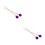 4Stk Lila Wool Felt Drum Mallets Für Trommeln, Holzgriff, Robust 9
