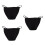 3Stk Baumwoll High Cut Panty Für Bodysuit 9