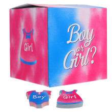 183Stk Gender Reveal Wahlbox Aus Papier Für Party Baby Mehrfarbig