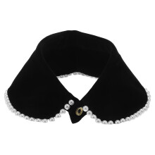5Stk Eleganter Fake Damen Mit Perlendetails Für Bluse