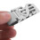 4Stk Geldhalter Clips Silber Für Karten Bargeld, Kompakt 3