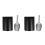 2Sets Stainless Steel Kitchen Scoops for Ice, Nuts, and Grains 8