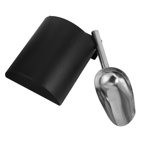 2Sets Stainless Steel Kitchen Scoops for Ice, Nuts, and Grains 1