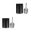 2Sets Stainless Steel Kitchen Scoops for Ice, Nuts, and Grains 6