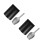 2Sets Stainless Steel Kitchen Scoops for Ice, Nuts, and Grains 7