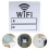 3Stk WiFi Schild Wandtattoo Für Salon 11
