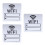3Stk WiFi Schild Wandtattoo Für Salon 10