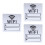3Stk WiFi Schild Wandtattoo Für Salon 4