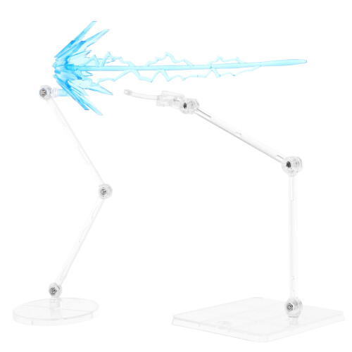 2Sets Kunststoff Figuren Blau Stabil Verstellbar Für Display 1