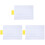 3Sets Weißes -Whiteboard Kleine Trockenlöschtafeln 4