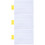 3Sets Weißes -Whiteboard Kleine Trockenlöschtafeln 10