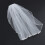 2Pièces Voile Court En Tulle Pour 8