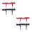4Pcs Heart Ring Adjustable Leg Garters Strap Sock Stay Belts 4