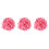 3Pièces Pompons Handmade Couleurs Assorties Pour Accessoires Mode DIY 9