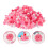 3Pièces Pompons Handmade Couleurs Assorties Pour Accessoires Mode DIY 10