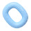 2Pcs Blue Silicone Hand Grip Rings Wrist Force Trainer for Exercise 1