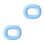 2Pcs Blue Silicone Hand Grip Rings Wrist Force Trainer for Exercise 9