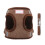 2Pcs Coffee Reflective Pet Harness Vest Chest Strap Comfortable Kit 1