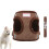 2Pcs Coffee Reflective Pet Harness Vest Chest Strap Comfortable Kit 7
