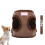 2Pcs Coffee Reflective Pet Harness Vest Chest Strap Comfortable Kit 6