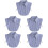 5Stk Modischer Damen Fake Bunt Mix 8