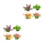 8Pcs Artificial Aquarium Plants Safe Fish Tank Decorations 9