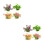 8Pcs Artificial Aquarium Plants Safe Fish Tank Decorations 7