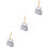 3Sets Dunkelgraue Metall Katzentoiletten Mit Streusieb 6