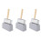 3Sets Dunkelgraue Metall Katzentoiletten Mit Streusieb 5