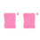 2Stk Sandentferner Pink Korallenfleece Für Strand 7