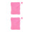 2Stk Sandentferner Pink Korallenfleece Für Strand 5