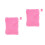 2Stk Sandentferner Pink Korallenfleece Für Strand 9