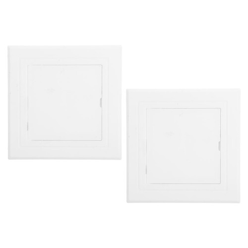 8Pièces Panneaux Détachables ABS Blancs Pour Cloison Sèche Plafond 1