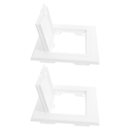 8Pièces Panneaux Détachables ABS Blancs Pour Cloison Sèche Plafond 2