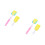 4Pièces Brosse Éponge Rose Bébé Nettoyage Accessoires 6