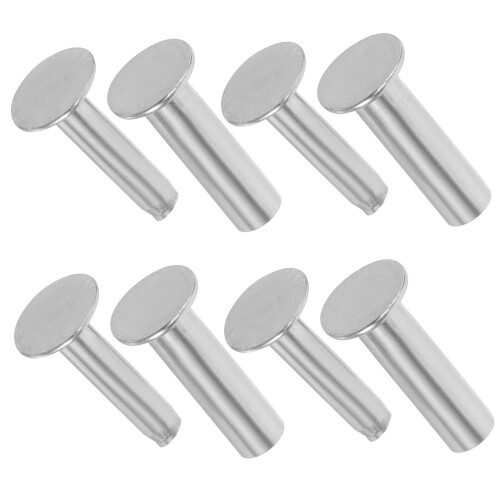 20Pairs Silver Stainless Steel Rivets for Handle DIY Fixing Set