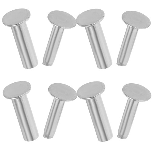 20Pairs Silver Stainless Steel Rivets for Handle DIY Fixing Set 1