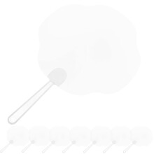 32Stk PVC Leichte Fächer Weiß Für Graffiti Und DIY