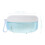 2Pcs Portable PP Denture Case White Compact Retainer Storage Box 11