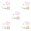 5Sets Kinderschmuck Set Clip-on Ohrringe Ringe Für 4