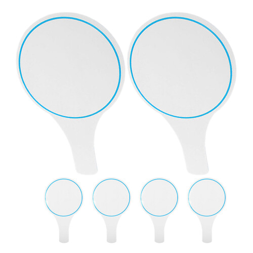 12Pièces Petits Tableaux Blancs Portables En Mousse Pour Juges