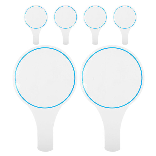 12Pièces Petits Tableaux Blancs Portables En Mousse Pour Juges 1