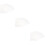 30Stk Weiß Transparent 3D Stift Matte PVC Zeichenbrett Vorlagen 11