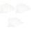 30Stk Weiß Transparent 3D Stift Matte PVC Zeichenbrett Vorlagen 5