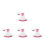 4Sets Baby Outfit Set Polyesterbequem Mit Schürze Mütze 10