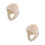 2Pièces Bonnet Coton Beige Efficace Vent Et 9