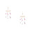 2Pièces Mobile Berceau Rose En Bois Avec Décoratives 10
