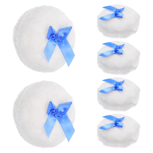 18Pièces Coussin Poudre Peluche Douce Pour Et 1