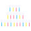 40Stk Handlupe 3X Mini Tragbar Bunt Kinder Und 1