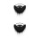 2Pièces Halloween Barbes Fausses Bande Élastique Costume 6